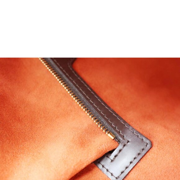 Louis Vuitton Manosque PM Damier Ebene Shoulder Bag Brown - Picture 16 of 16